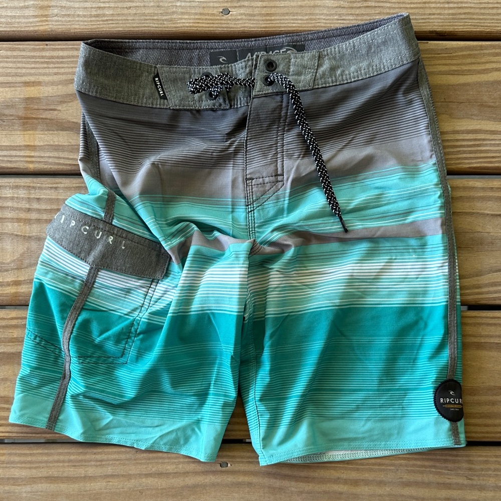 Rip Curl Blue and Gray Board Shorts